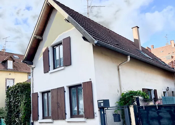Maison Privee De 70m2 Avec Pergola Et Jardin A 15min Centre De Strasbourg Chez Regine 펜션 쉴티그하임